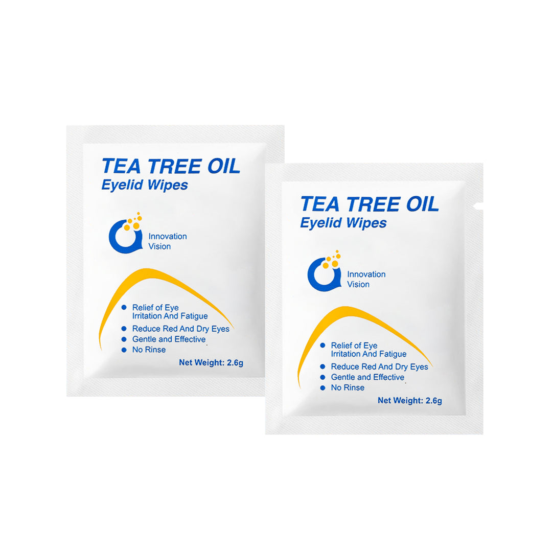 TEA TREE EYELID WIPES | EYELID CLEANSING WIPES