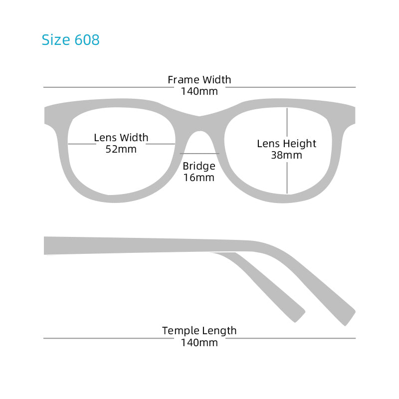 Dry Eyes Relief Eyeglasses, Blue Light Blocking, Moisture Chamber Glasses, Computer Glasses 608GPU